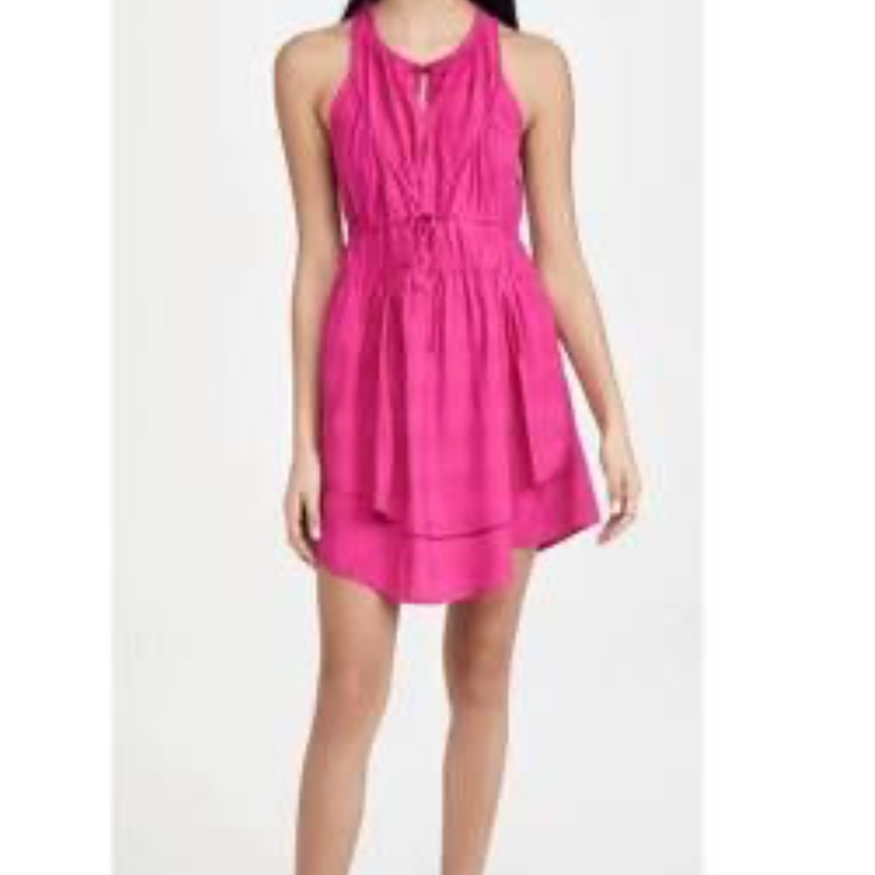 Iro Snart Fuchsia Mini Dress